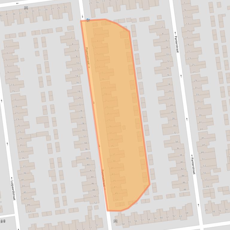 Kaart van postcodegebied 5645CL.