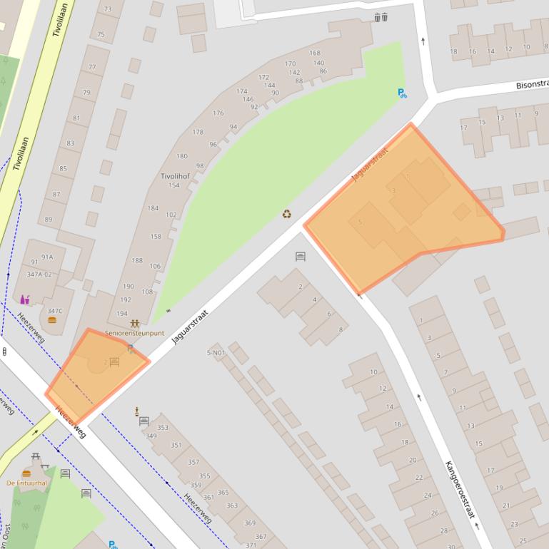 Kaart van postcodegebied 5645CR.