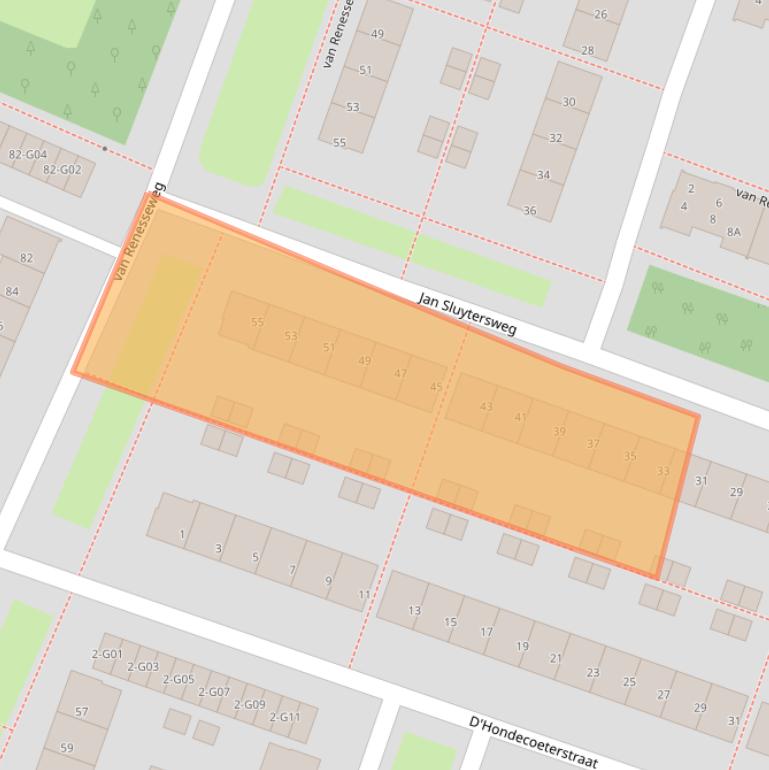 Kaart van postcodegebied 5645JB.