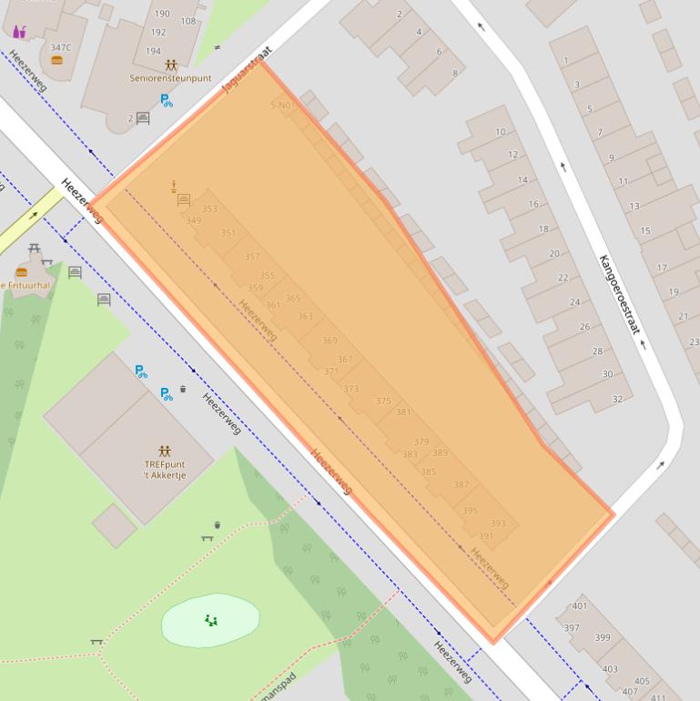 Kaart van postcodegebied 5645KT.