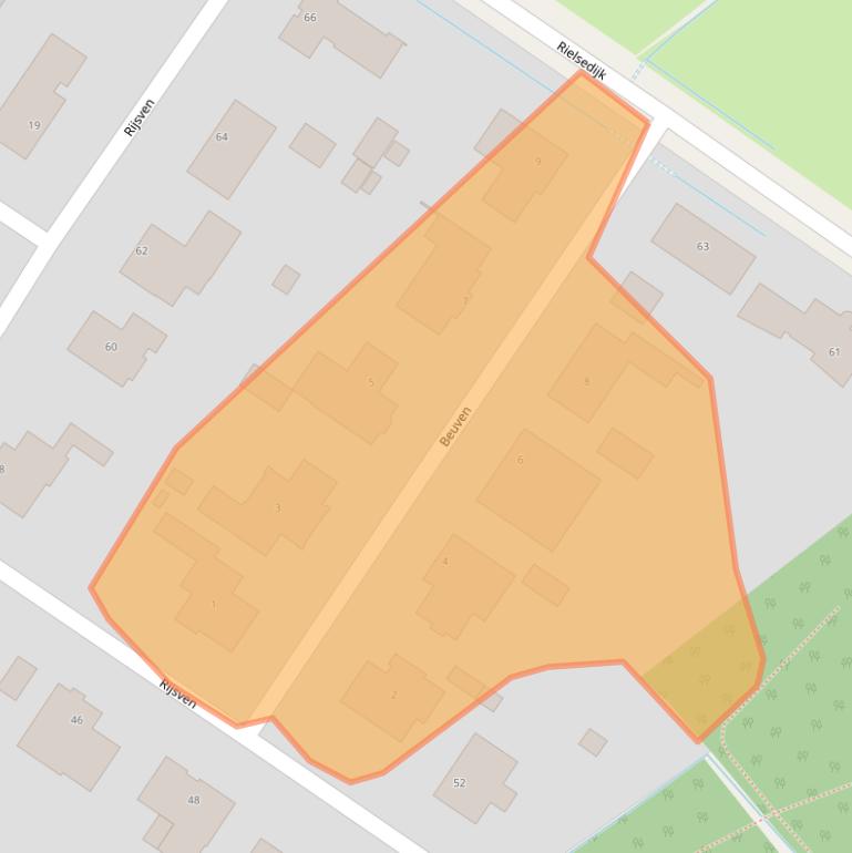 Kaart van postcodegebied 5645KW.