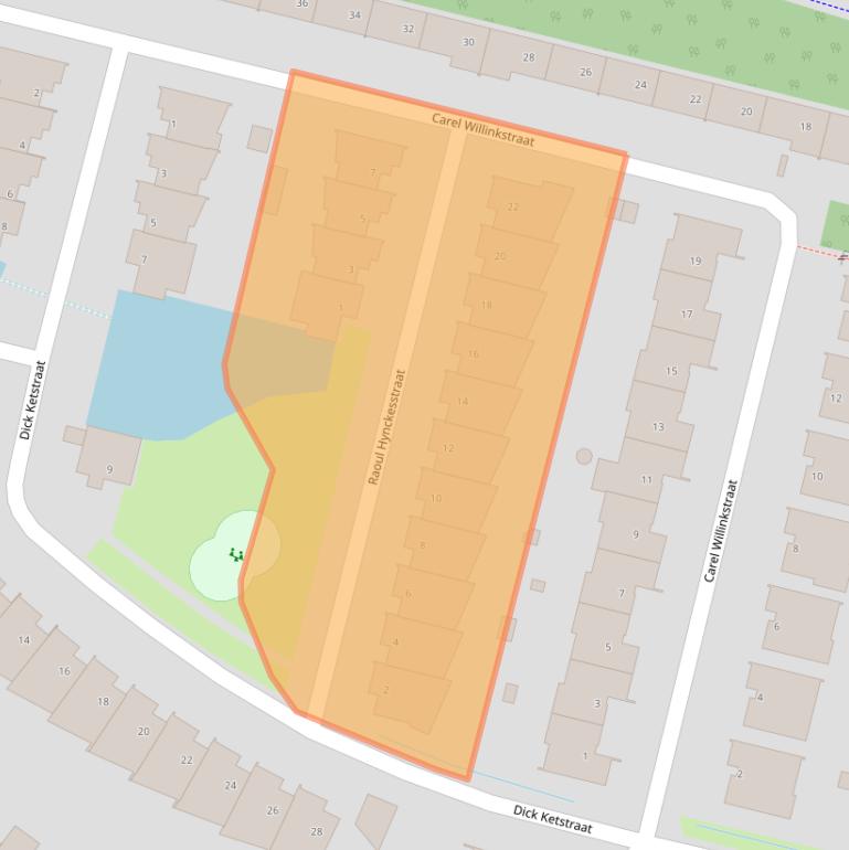 Kaart van postcodegebied 5645LE.