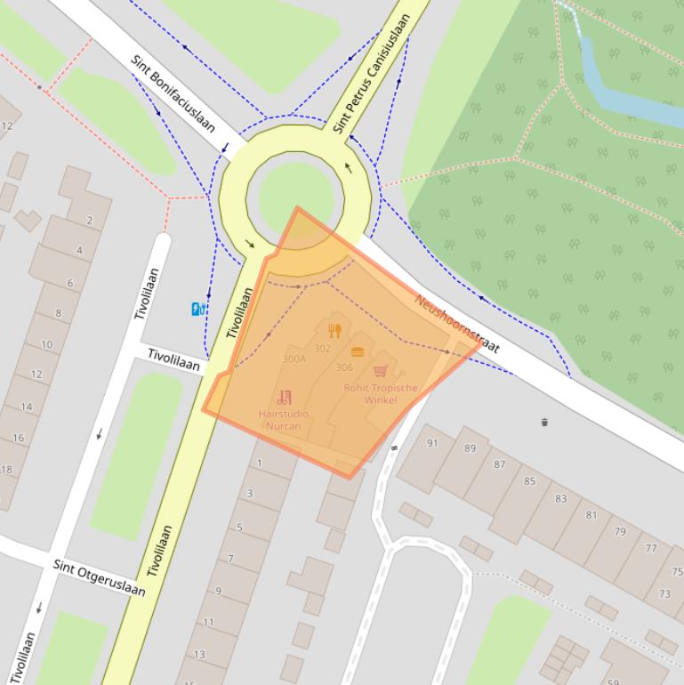 Kaart van postcodegebied 5645NG.