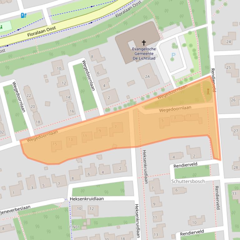 Kaart van postcodegebied 5646AB.