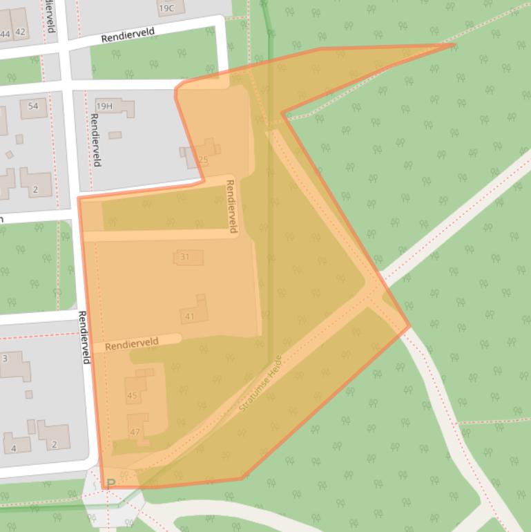 Kaart van postcodegebied 5646AT.