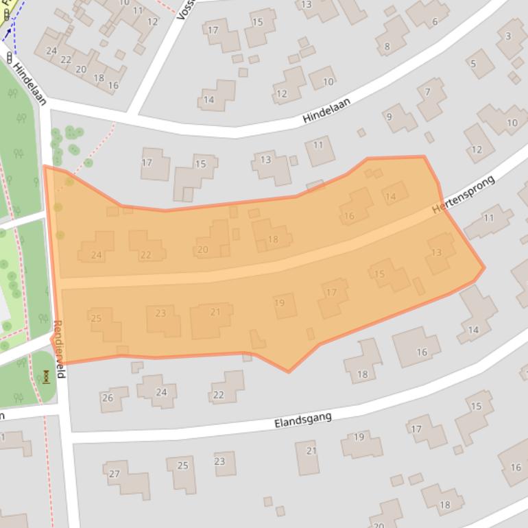 Kaart van postcodegebied 5646BE.