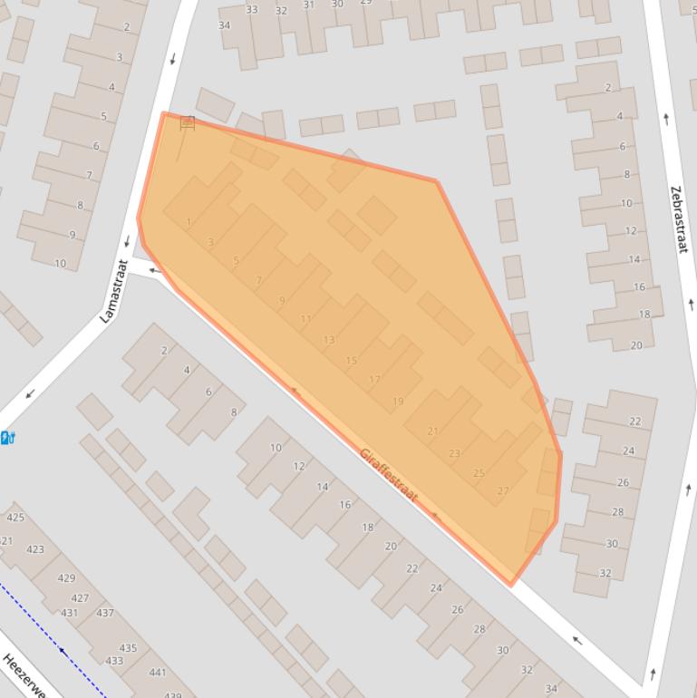 Kaart van postcodegebied 5646BP.