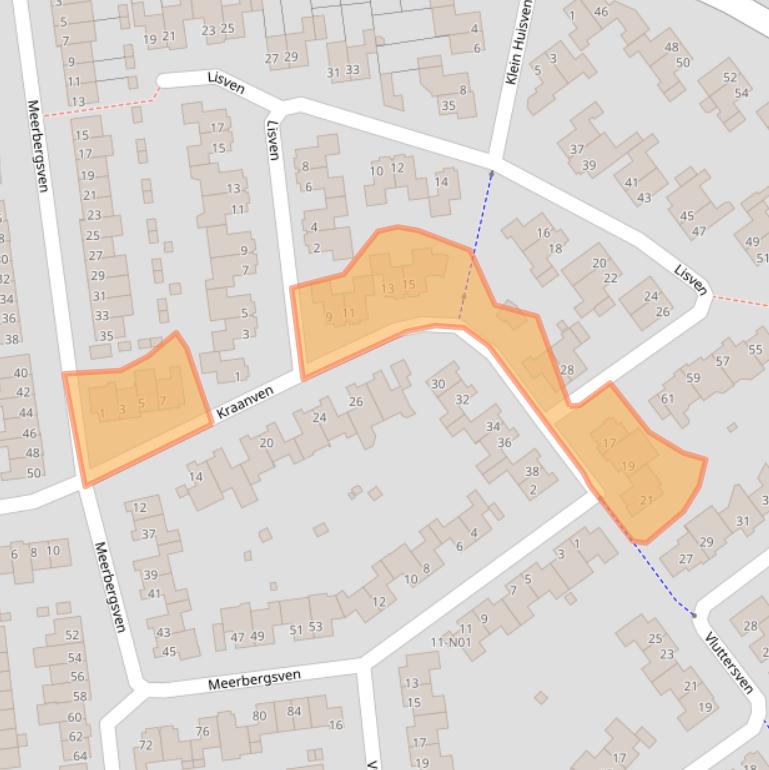 Kaart van postcodegebied 5646HJ.