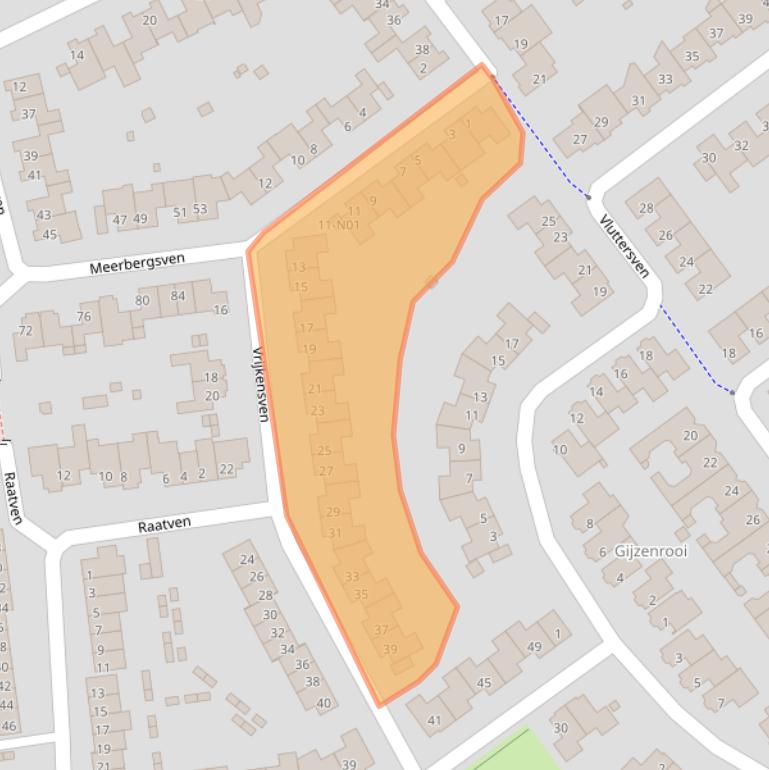 Kaart van postcodegebied 5646HP.