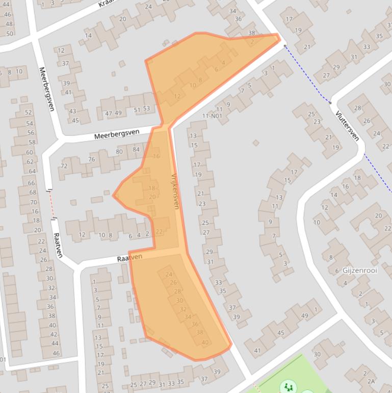 Kaart van postcodegebied 5646HR.