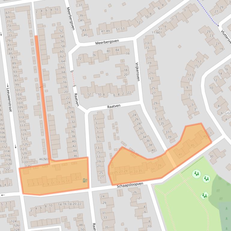 Kaart van postcodegebied 5646HV.