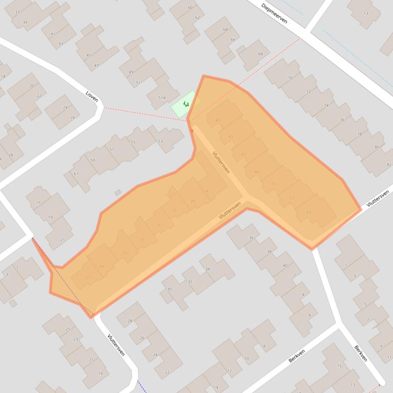 Kaart van postcodegebied 5646HZ.