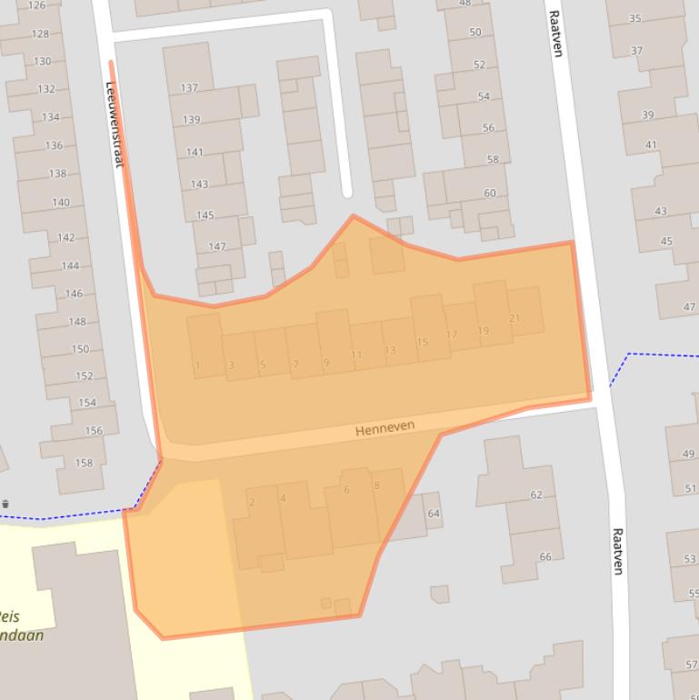 Kaart van postcodegebied 5646JA.