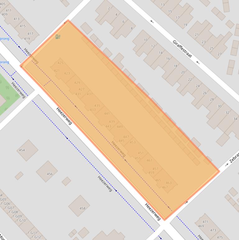 Kaart van postcodegebied 5646KW.