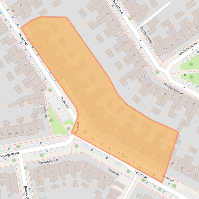 Kaart van postcodegebied 5651AK.