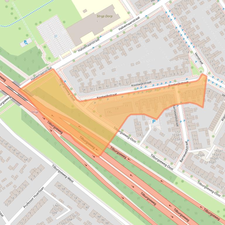 Kaart van postcodegebied 5651AP.