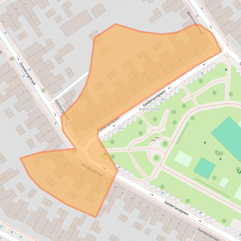 Kaart van postcodegebied 5651BH.