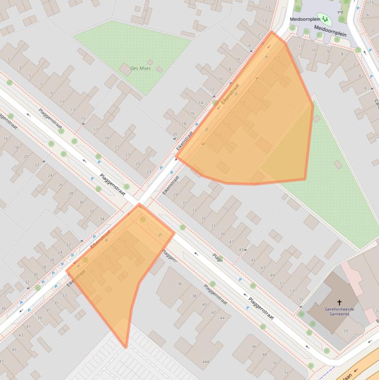 Kaart van postcodegebied 5651CL.