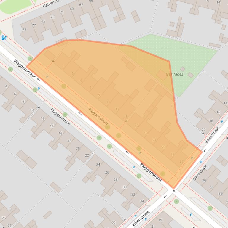 Kaart van postcodegebied 5651CP.