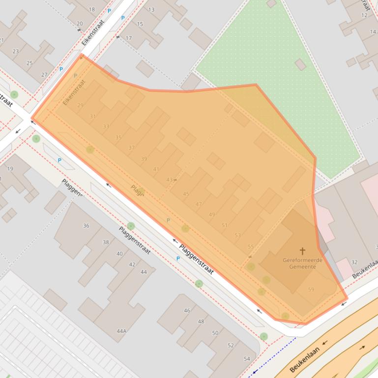 Kaart van postcodegebied 5651CR.