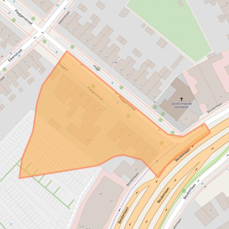 Kaart van postcodegebied 5651CT.