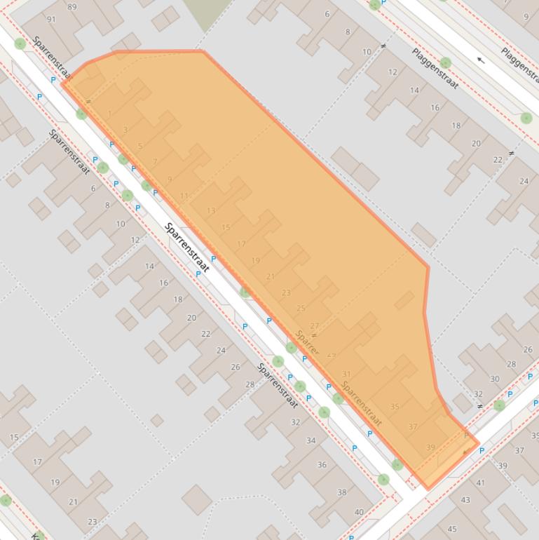 Kaart van postcodegebied 5651CV.