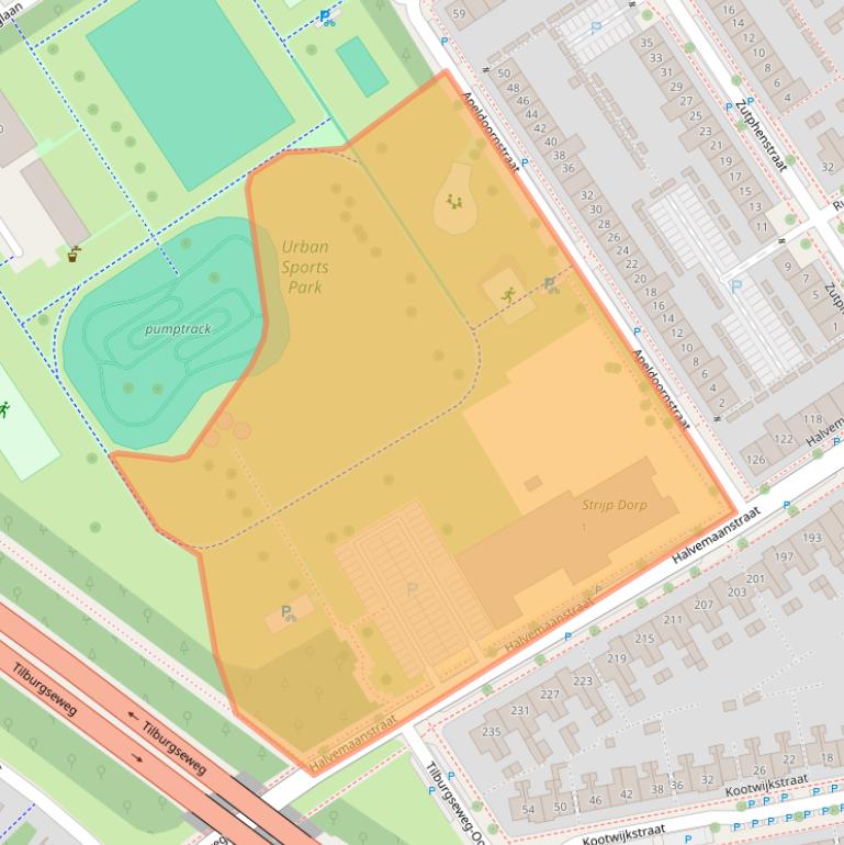 Kaart van postcodegebied 5651EN.