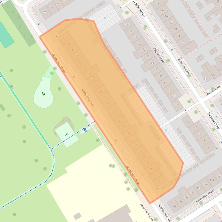 Kaart van postcodegebied 5651EP.