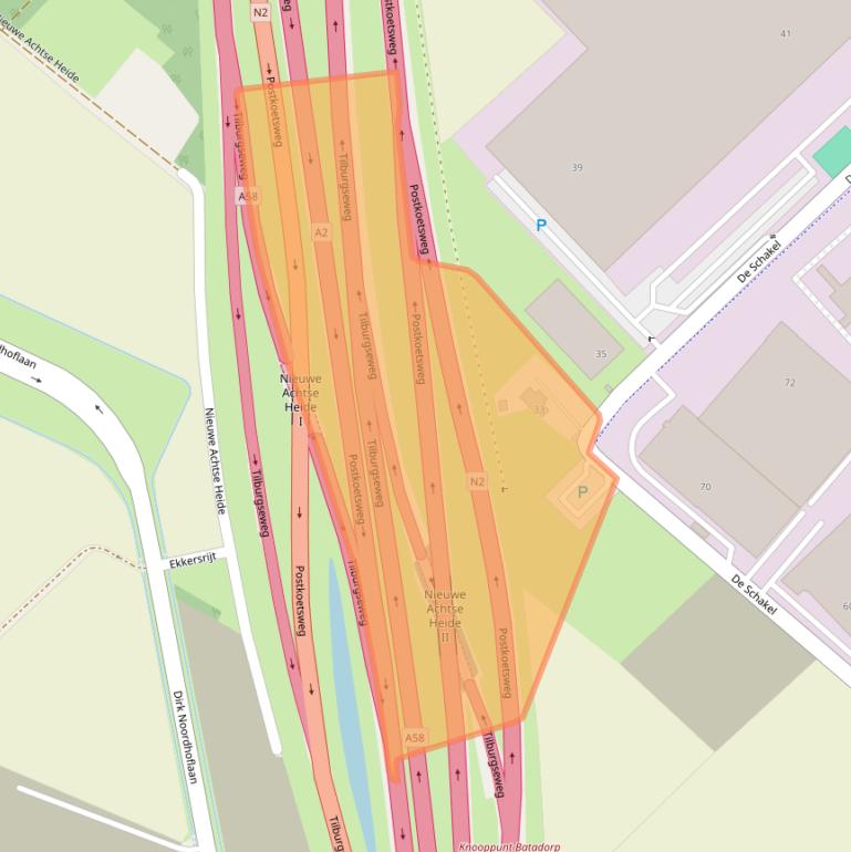 Kaart van postcodegebied 5651GM.