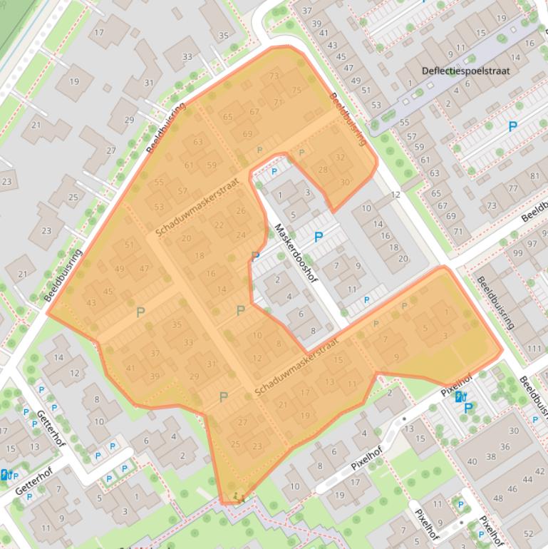 Kaart van postcodegebied 5651HM.
