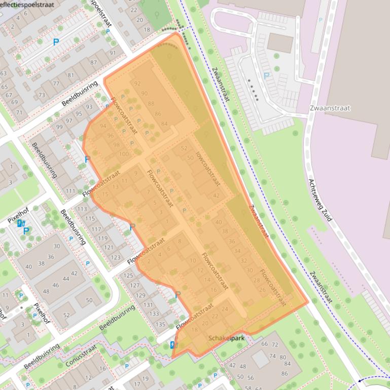 Kaart van postcodegebied 5651HR.