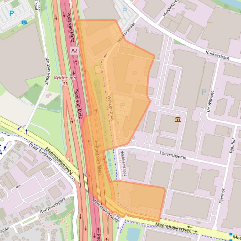 Kaart van postcodegebied 5652AN.