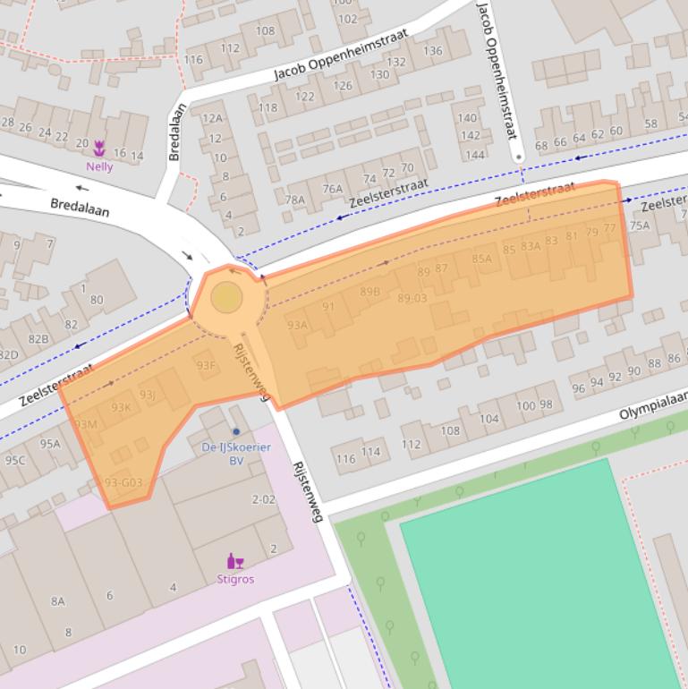 Kaart van postcodegebied 5652EC.