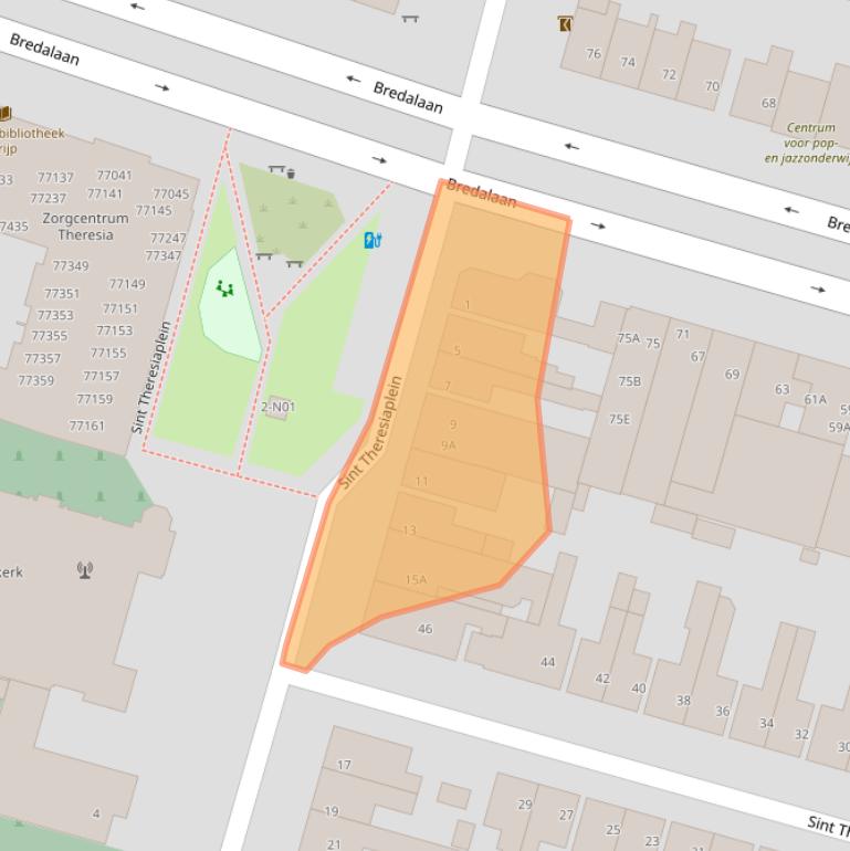 Kaart van postcodegebied 5652EV.