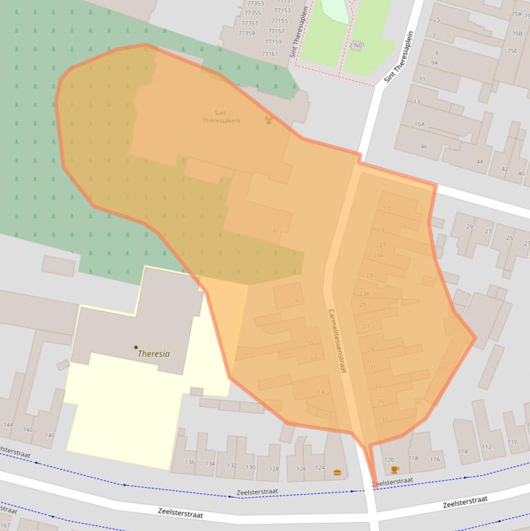 Kaart van postcodegebied 5652EW.