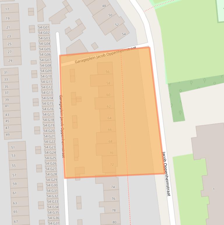 Kaart van postcodegebied 5652HC.