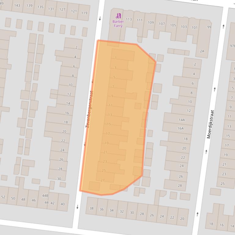 Kaart van postcodegebied 5652JN.