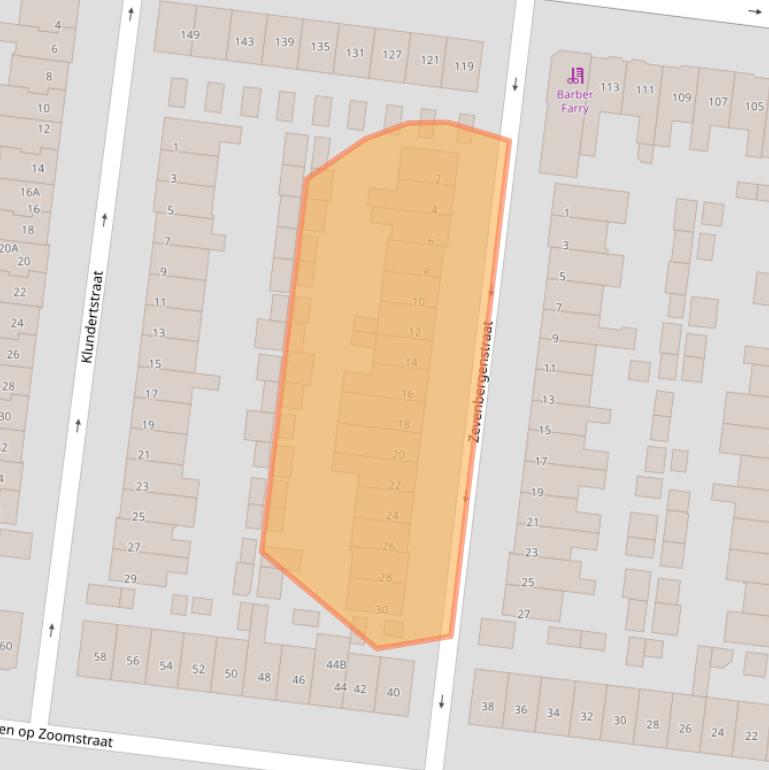 Kaart van postcodegebied 5652JP.