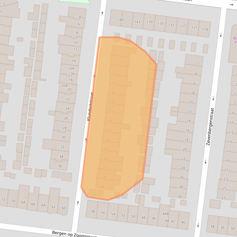 Kaart van postcodegebied 5652JR.