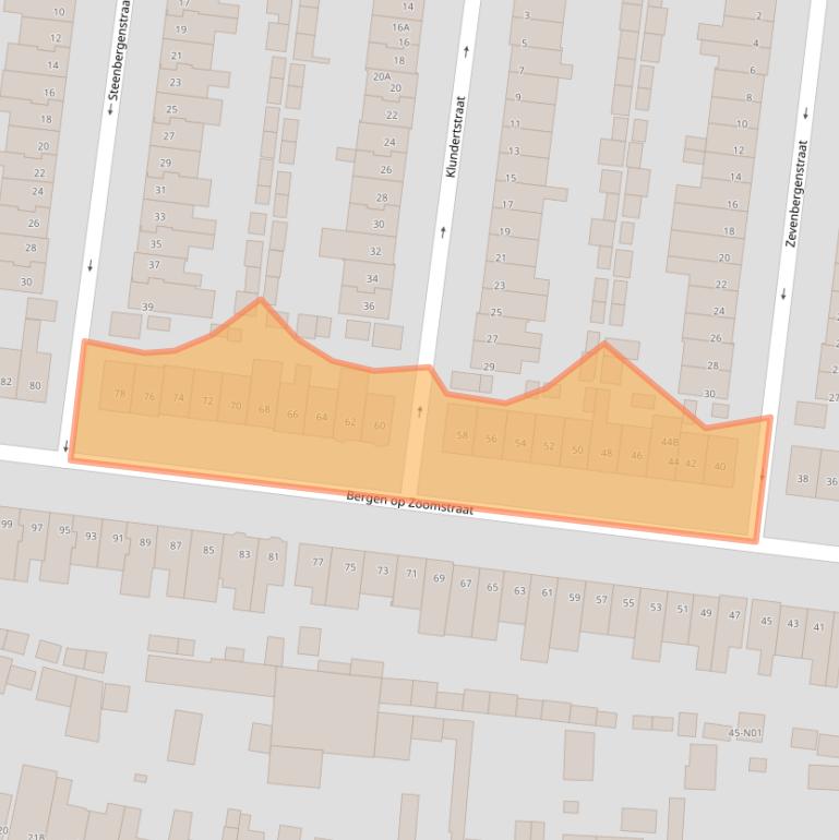 Kaart van postcodegebied 5652KE.