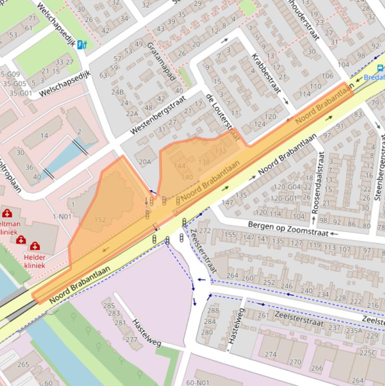 Kaart van postcodegebied 5652LH.