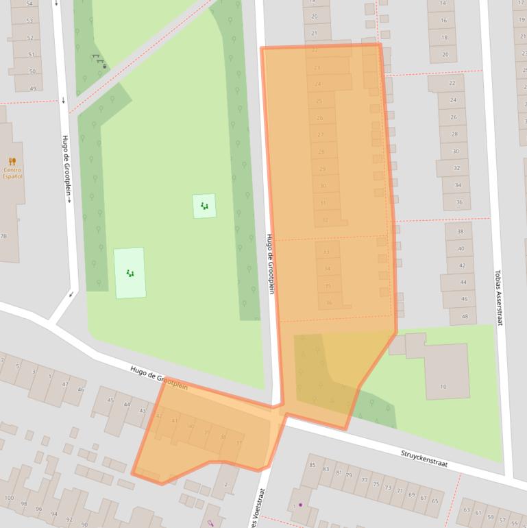 Kaart van postcodegebied 5652LK.