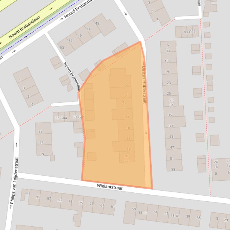 Kaart van postcodegebied 5652LV.
