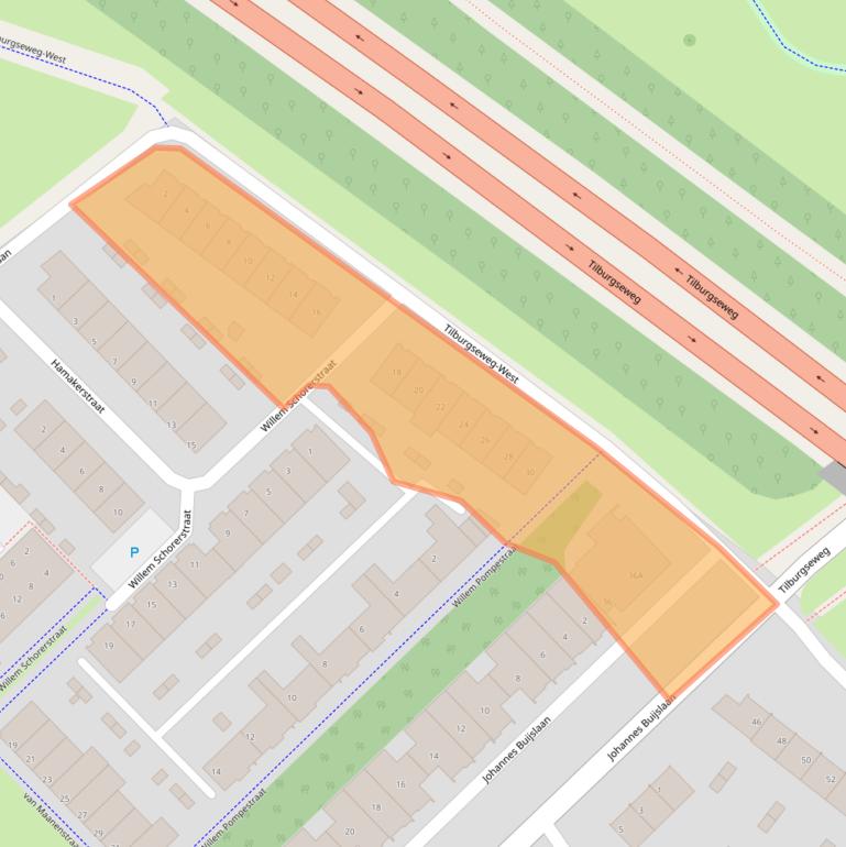 Kaart van postcodegebied 5652NM.