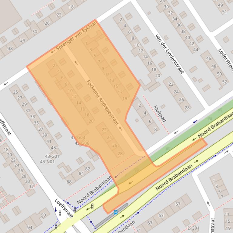 Kaart van postcodegebied 5652PH.