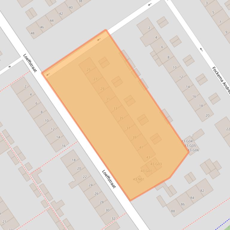 Kaart van postcodegebied 5652PK.