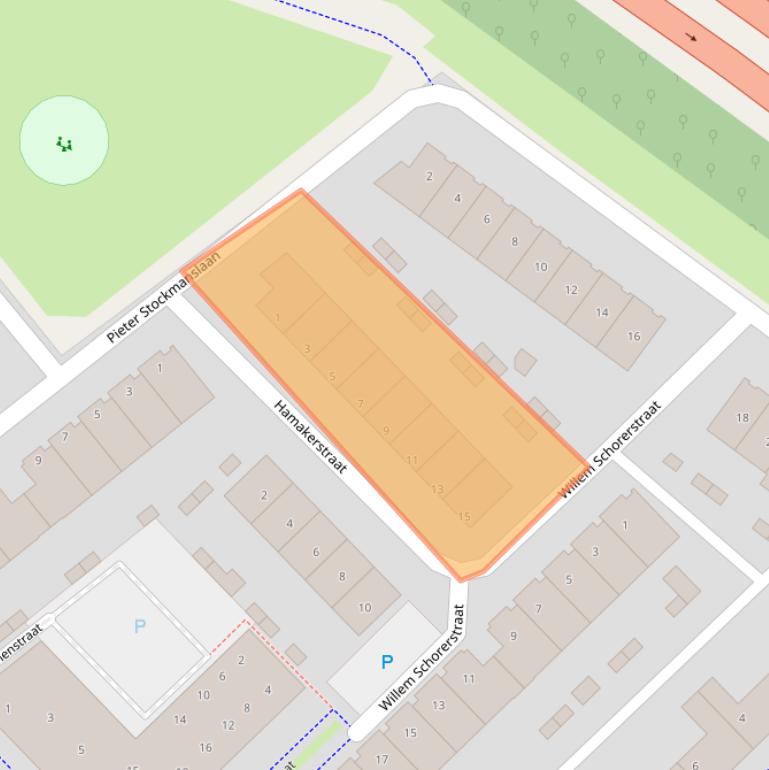 Kaart van postcodegebied 5652RC.