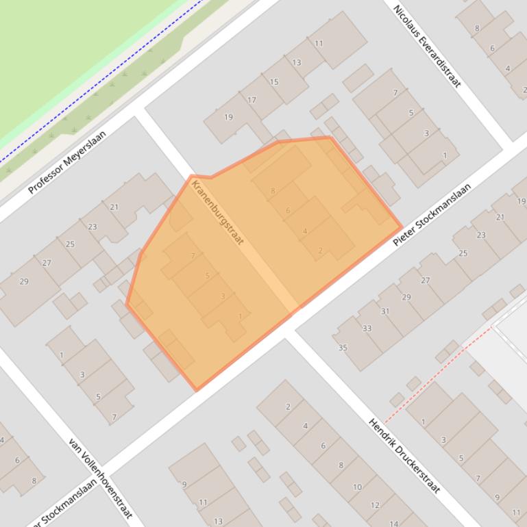 Kaart van postcodegebied 5652RM.