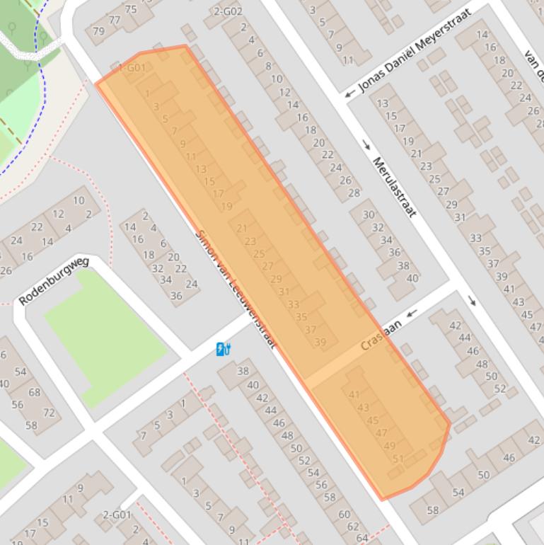 Kaart van postcodegebied 5652SE.