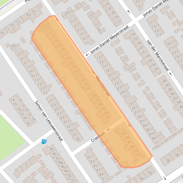 Kaart van postcodegebied 5652SK.
